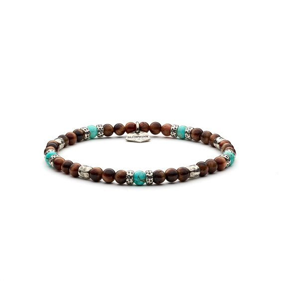 Armband Antracite Fante in Halbedelsteine BFA14 SPIRIT - BFA14 SPIRIT